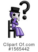 Purple Design Mascot Clipart #1565442 by Leo Blanchette