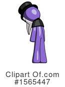 Purple Design Mascot Clipart #1565447 by Leo Blanchette
