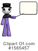 Purple Design Mascot Clipart #1565457 by Leo Blanchette