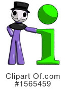 Purple Design Mascot Clipart #1565459 by Leo Blanchette