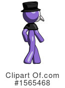 Purple Design Mascot Clipart #1565468 by Leo Blanchette