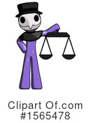 Purple Design Mascot Clipart #1565478 by Leo Blanchette