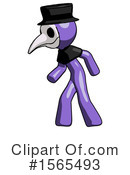 Purple Design Mascot Clipart #1565493 by Leo Blanchette