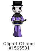Purple Design Mascot Clipart #1565501 by Leo Blanchette
