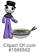 Purple Design Mascot Clipart #1565502 by Leo Blanchette