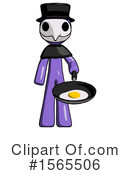 Purple Design Mascot Clipart #1565506 by Leo Blanchette