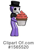 Purple Design Mascot Clipart #1565520 by Leo Blanchette