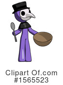 Purple Design Mascot Clipart #1565523 by Leo Blanchette