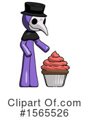 Purple Design Mascot Clipart #1565526 by Leo Blanchette