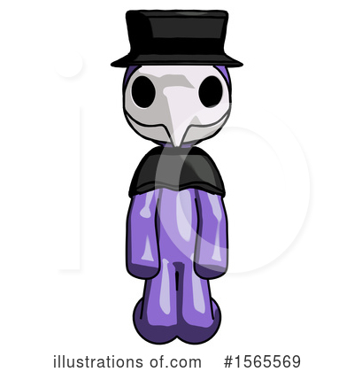 Royalty-Free (RF) Purple Design Mascot Clipart Illustration by Leo Blanchette - Stock Sample #1565569