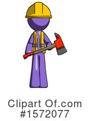 Purple Design Mascot Clipart #1572077 by Leo Blanchette