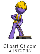 Purple Design Mascot Clipart #1572083 by Leo Blanchette