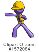 Purple Design Mascot Clipart #1572084 by Leo Blanchette