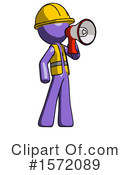 Purple Design Mascot Clipart #1572089 by Leo Blanchette