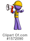Purple Design Mascot Clipart #1572090 by Leo Blanchette