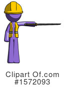 Purple Design Mascot Clipart #1572093 by Leo Blanchette