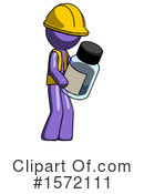 Purple Design Mascot Clipart #1572111 by Leo Blanchette
