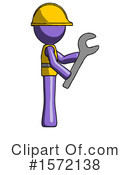 Purple Design Mascot Clipart #1572138 by Leo Blanchette