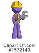 Purple Design Mascot Clipart #1572140 by Leo Blanchette