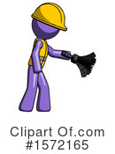 Purple Design Mascot Clipart #1572165 by Leo Blanchette