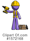 Purple Design Mascot Clipart #1572168 by Leo Blanchette
