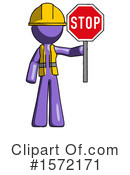Purple Design Mascot Clipart #1572171 by Leo Blanchette