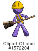Purple Design Mascot Clipart #1572204 by Leo Blanchette