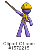 Purple Design Mascot Clipart #1572215 by Leo Blanchette