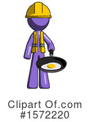 Purple Design Mascot Clipart #1572220 by Leo Blanchette