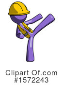 Purple Design Mascot Clipart #1572243 by Leo Blanchette