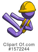 Purple Design Mascot Clipart #1572244 by Leo Blanchette