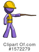 Purple Design Mascot Clipart #1572279 by Leo Blanchette