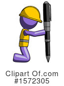 Purple Design Mascot Clipart #1572305 by Leo Blanchette