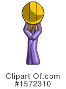 Purple Design Mascot Clipart #1572310 by Leo Blanchette