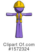 Purple Design Mascot Clipart #1572324 by Leo Blanchette