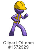 Purple Design Mascot Clipart #1572329 by Leo Blanchette
