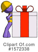 Purple Design Mascot Clipart #1572338 by Leo Blanchette