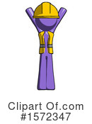 Purple Design Mascot Clipart #1572347 by Leo Blanchette