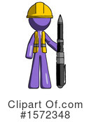 Purple Design Mascot Clipart #1572348 by Leo Blanchette