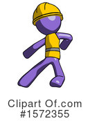 Purple Design Mascot Clipart #1572355 by Leo Blanchette