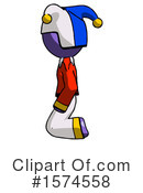 Purple Design Mascot Clipart #1574558 by Leo Blanchette