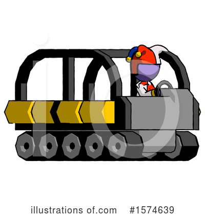 Royalty-Free (RF) Purple Design Mascot Clipart Illustration by Leo Blanchette - Stock Sample #1574639