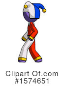 Purple Design Mascot Clipart #1574651 by Leo Blanchette