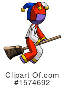 Purple Design Mascot Clipart #1574692 by Leo Blanchette
