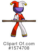 Purple Design Mascot Clipart #1574708 by Leo Blanchette