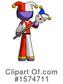 Purple Design Mascot Clipart #1574711 by Leo Blanchette