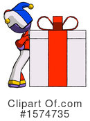 Purple Design Mascot Clipart #1574735 by Leo Blanchette