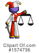Purple Design Mascot Clipart #1574736 by Leo Blanchette