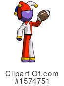 Purple Design Mascot Clipart #1574751 by Leo Blanchette