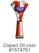 Purple Design Mascot Clipart #1574761 by Leo Blanchette